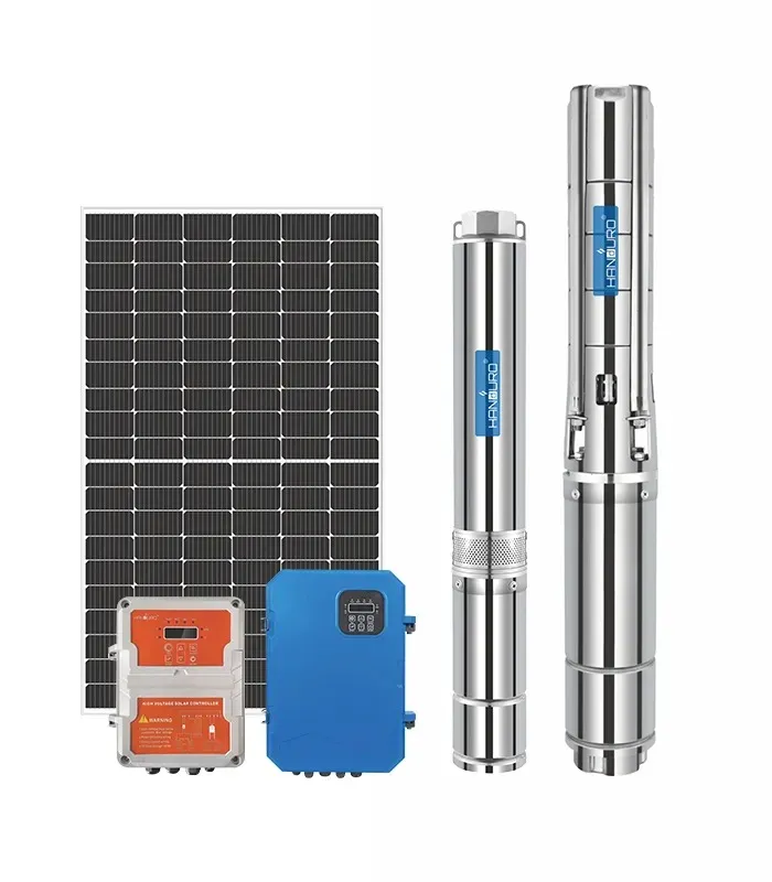 Bomba Sumergible Solar AC/DC
