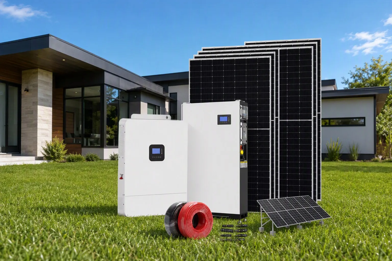 Hybrid Home Solar System