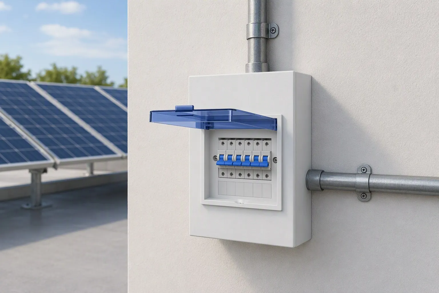 Power Distribution Box with 3 Air Circuit Breakers