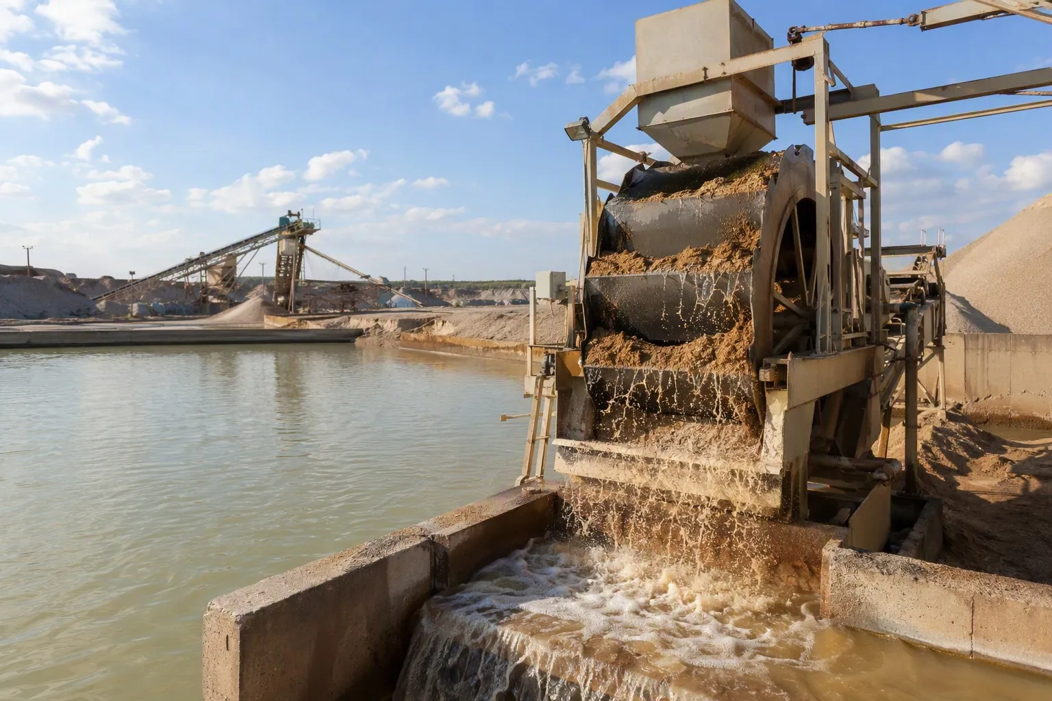 Sand Washing Machine