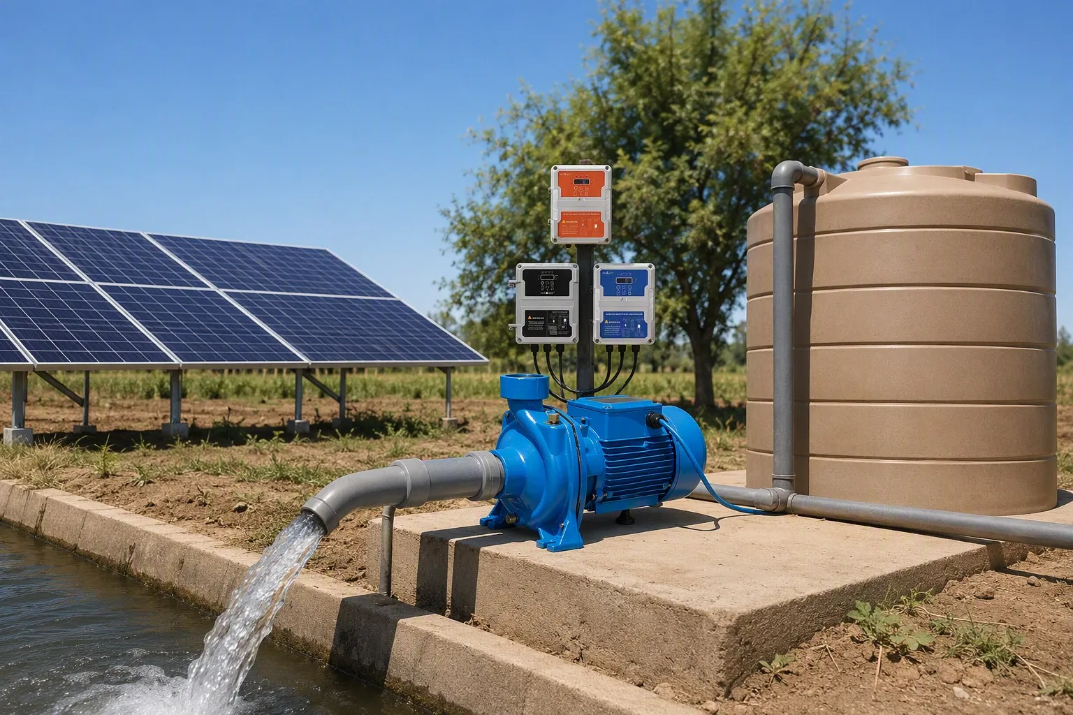 Solar Surface Pump