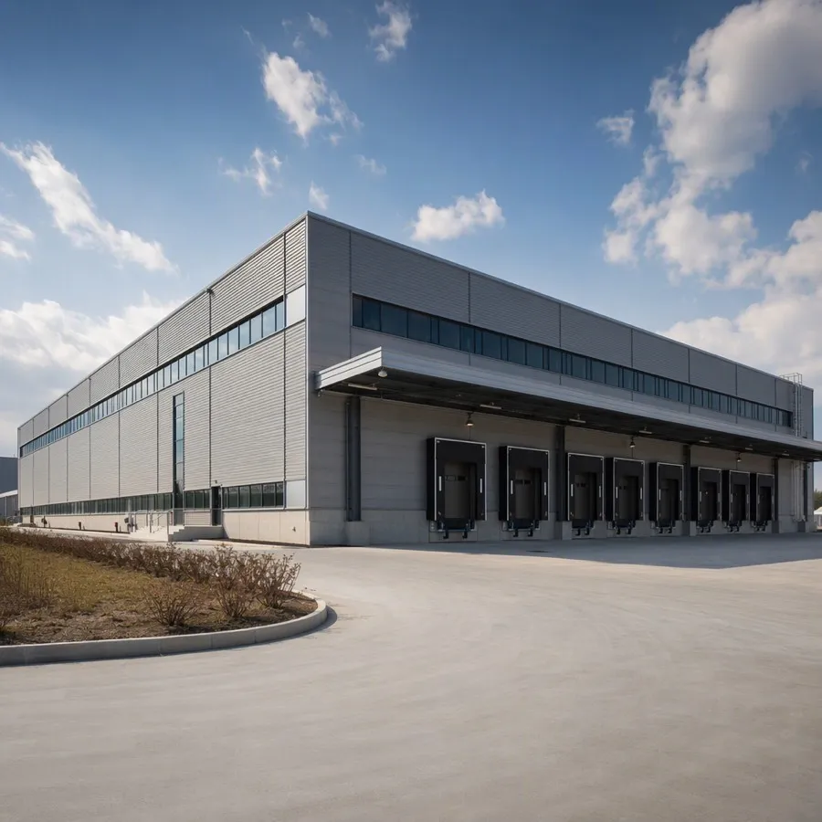 Almacén de Estructura de Acero