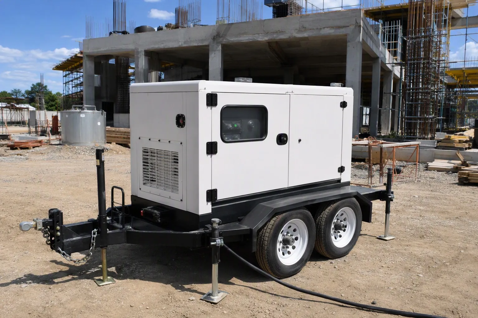 Mobile Trailer Generator